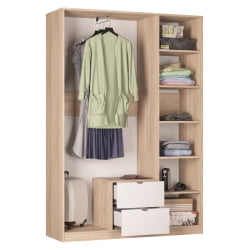 Шкаф распашный R-198х135х45-2-TR-M(ЯАТ-ЯАС)