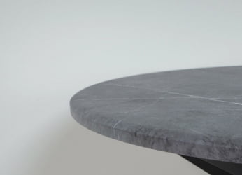 Обеденный стол Орфей 49.1 Мрамор темный