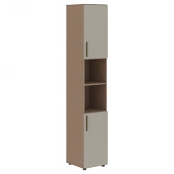 Шкаф-колонка с глухими малыми дверьми (правый) VELION VHCS 40.4 R Аметист Кобра