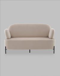 Диван Кэнди 2Д велюр бежевый