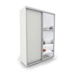 Шкаф для одежды Акцент-Сим ДЗ 1000х600 Выбеленное дерево