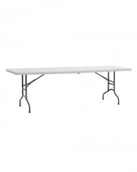 Раскладной стол Кейт 240 чемодан Белый