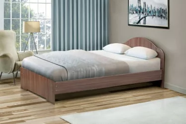 Кровать на уголках №3 1400*1900 Ясень Шимо светлый