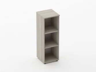 Шкаф средний открытый Glassy 6.12.10 Дуб сантана светлый