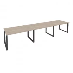 Стол переговорный (3 столешницы) ONIX O.MO-PRG-3.3 Дуб Аттик/Антрацит