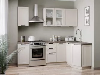 Тумба кухонная 400 Джамис ЛД 296.020.000.087 Белый Кашмир