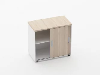 Тумба-купе Deka 9.02.08 Туя/Белый