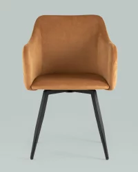 Стул Ника вращающийся велюр Терракотовый