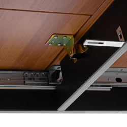 Стол Соната Люкс раздвижной/Sonata Lux extension table массив сосны, антик /графит, 120-(150)х75х73 см