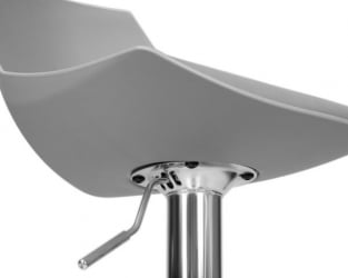 Барный стул ДОБРИН РОCКЙ (серый) / DOBRIN ROCKY