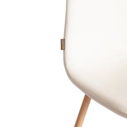 Мягкий стул БРЕЕЗЕ (мод. ДЖСC-58) Велюр/металл , 44 х 53 х 86 см, Лигхт беиге (светло-бежевый) ХЛР1 / натуральный / BREEZE (mod. JSC-58) Light beige HLR1