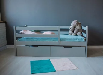 Кровать детская RooRoom VK-11с Серая