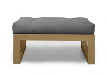 Пуфик Demoku СТ серебристо-серый_холодный серый