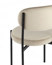 Стул Бриф NEW велюр Бежевый