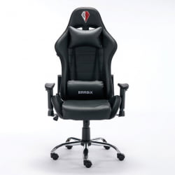 Геймерское кресло BRABIX Lumen GM-150 RGB подсветка Черное