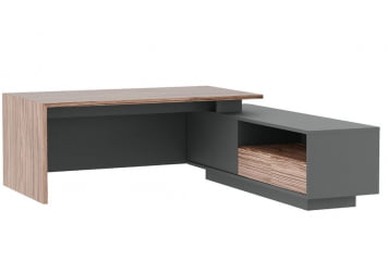 Стол письменный на опорной креденции DALI DLI37210132 Орех Антрацит