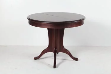 Стол из массива дерева Орион-5 (d1200) тон 9м