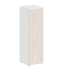 Гардероб левый Сигма СГ.823.ВХ.ОЛ.Л Белый Дуб светлый / Sigma SG.823.WH.OL.L