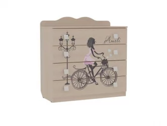 Комод Амели модуль 07 Дуб млечный