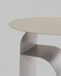 Журнальный столик Arwel металл темно-серый