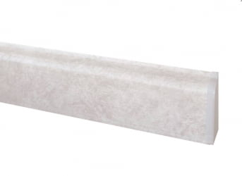 Плинтус с заглушками ПЛ 120.300 Итальянский камень Престиж