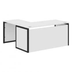 Стол письменный угловой правый XTEN-QP XQPCT 1615H R Белый Антрацит