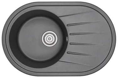 Кухонная мойка STANDART 7601 Черный