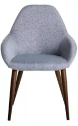 Стул Кент Сер/Темный Орех / Kent