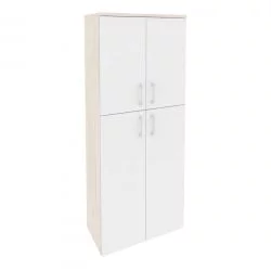 Шкаф высокий широкий ONIX O.ST-1.8 Денвер Светлый/Белый