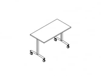 Стол складной Connect 120х60х72.5см Белый