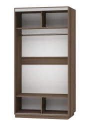 Шкаф-купе двухдверный Экспресс Хит Экспенс Ясень шимо темный