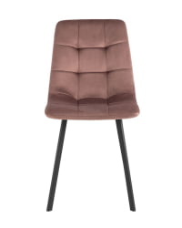 Комплект из двух стульев Чиллй велюр пыльно-розовый 2 шт. / Chilly