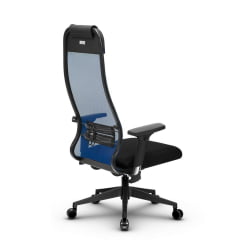 Офисное кресло МЕТТА Комплект 18/2D, Основание 17832 Синий Black