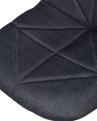 Стул барный ДОБРИН ДИНА (черный) 2 шт / DOBRIN DINA