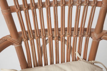 Кресло Secret De Maison Levy натуральный ротанг, 60х62х95см, натуральный/white wash