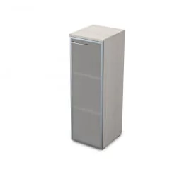 Шкаф со стеклянными дверьми GLOSS LINE 9НП.017.6 Ivory