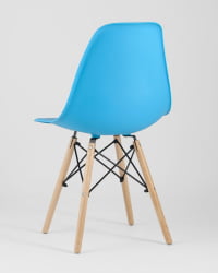 Стул Eames Style DSW бирюзовый 4 шт. комплект (разборный каркас)