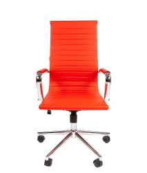 Кресло для руководителя CHAIRMAN 755 экокожа Красный