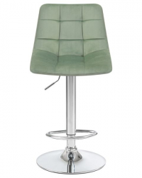 Стул барный DOBRIN TAILOR (пудрово-мятный велюр (MJ9-87)) 2 шт