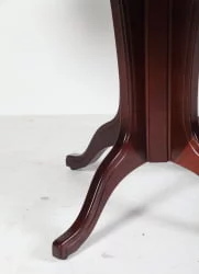 Стол из массива дерева Орион-5 (d1100) тон 9м