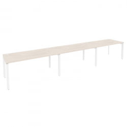 Рабочая станция на П-образном м/к ONIX O.MP-RS-3.4.8 Денвер Светлый/Белый