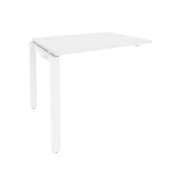 Наборный элемент рабочей станции на П-образном м/к ОНИКС О.МП-1.НРС-1.7 Белый Бриллиант / ONIX O.MP-1.NRS-1.7