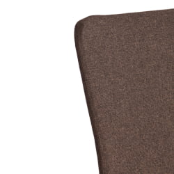 Стул со спинкой La Rousse NEW, ткань рогожка, коричневый/черный, 3М7-147, 45x55x93 см