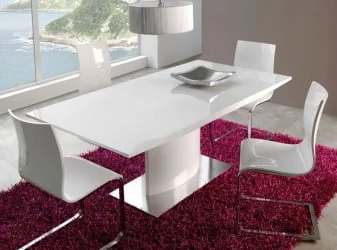 Стол обеденный DUPEN DT-01 (160) Белый