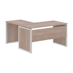 Стол письменный угловой правый XTEN-QP XQPCT 1415 R Дуб Сонома Серый
