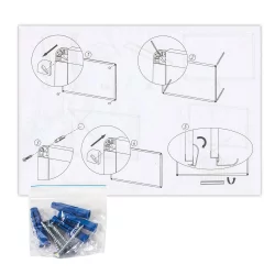 Доска магнитно-маркерная BRAUBERG стандарт 45х60 см
