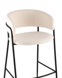 Стул барный Нэлли белый