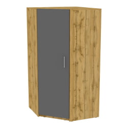 Шкаф распашный YR-198х1034(ДВ-Графит-1)