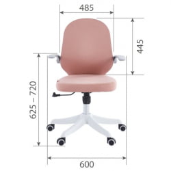 Детский стул CHAIRMAN CH107 ткань розовый