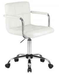 Офисное кресло для персонала ДОБРИН ТЕРРЙ (белый) 2 шт / DOBRIN TERRY